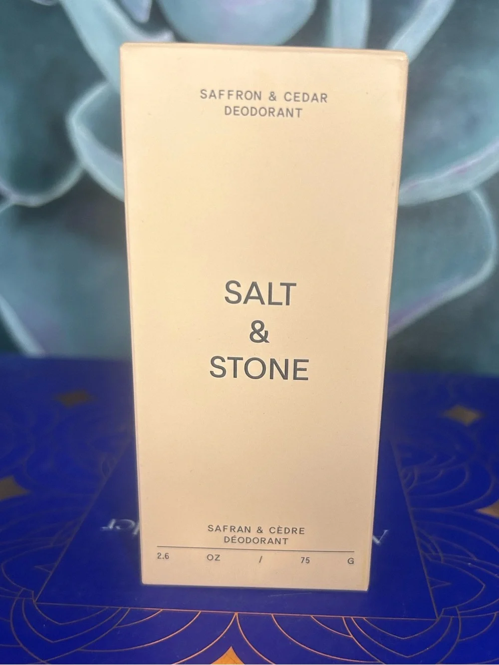 Salt & Stone Saffron & Cedar Deodorant Stick